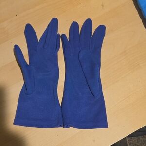 Vintage 1950s Authentic Women's Blue Dresz Gloves (Worn By My Grandmpther) Stret